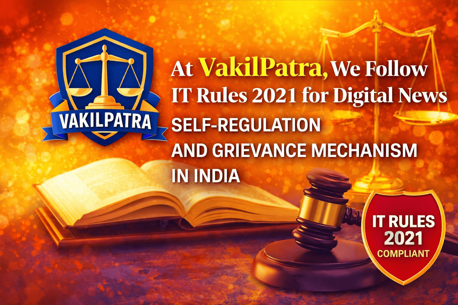 VakilPatra IT Rules 2021 for Digital News Compliance in India.