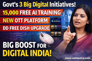 India’s Digital Revolution: 15,000 Free AI Training, New OTT Platform & TV Upgrade Explained