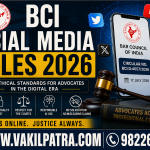 BCI Social Media Rules 2026
